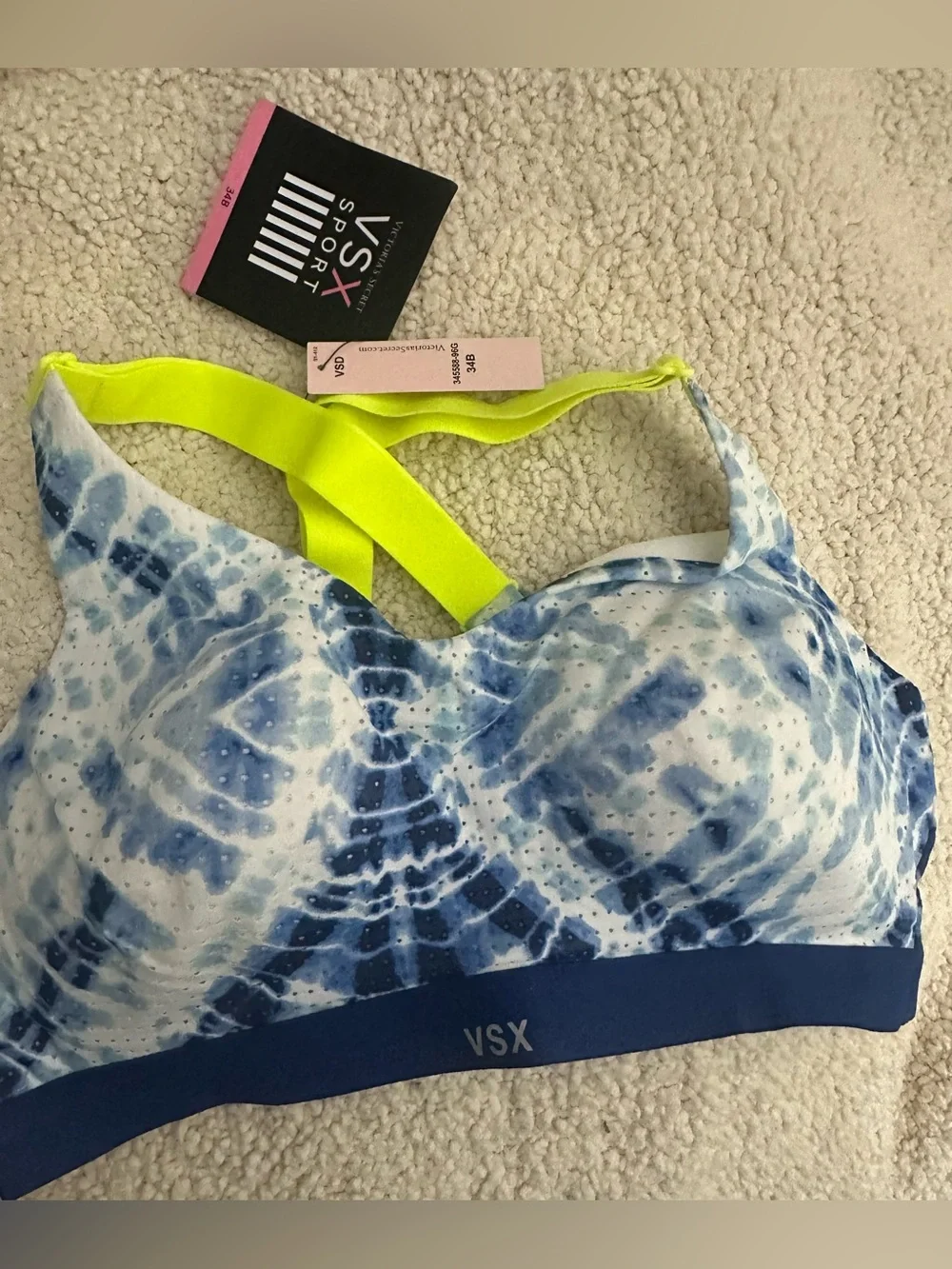 Victoria’s Secret Sport Sports Bra,34B,NWT